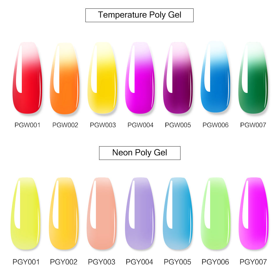 Zestaw do przedłużania paznokci akryl PolyNails Pro